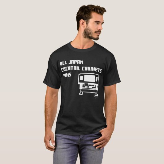 全日本テーブル筐体愛好会(2019) Tシャツ T-SHIRT (Voorkant volledig)