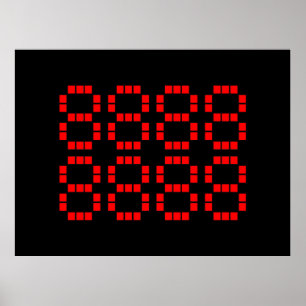 八八八八 八八八 八88888   Lucky Numbers Poster