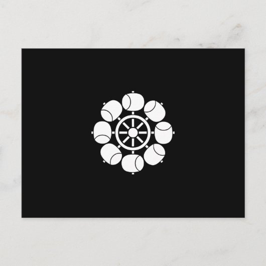 八 水 車 BRIEFKAART (Voorkant)