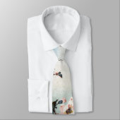 八 重 に 鳥, 広 Cherry Blossom & Bird, Hiroshige, Ukiyo Stropdas (Gebonden)