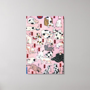 其の猫ong地b.v.,n.e.g., n.e.g., n.e.g., n.e.g., n.e.g. canvas afdruk