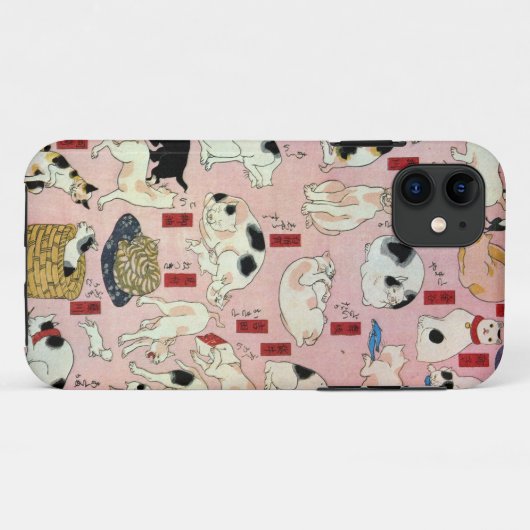 其の猫ongB地bR00000000000000000000000000000000000000ま口 Case-Mate iPhone Case (Achterkant (horizontaal))