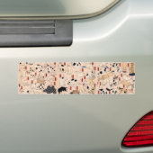 其 の 猫ongまB地B10000000000000000000000000000000000000 Bumpersticker (Op auto)