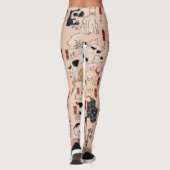 其 の 猫ongまB地B10000000000000000000000000000000000000 Leggings (Achterkant)