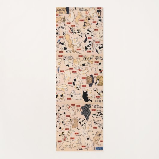 其 の 猫ongまB地B10000000000000000000000000000000000000 Yogamat (Voorkant)