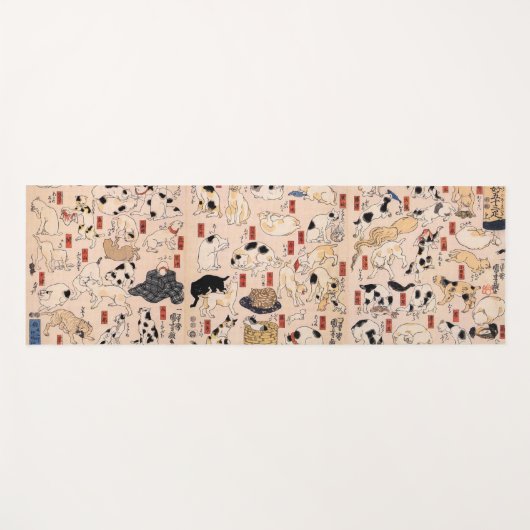 其 の 猫ongまB地B10000000000000000000000000000000000000 Yogamat (Voorkant (horizontaal))