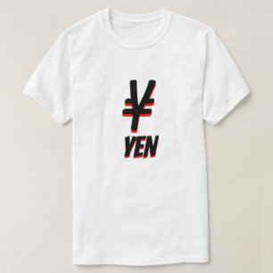 ¥ 円 Japans yen wit T-shirt