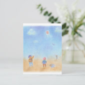 凧 あ パ ス テ  BRIEFKAART (Staand voorkant)