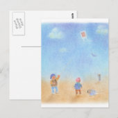 凧 あ パ ス テ  BRIEFKAART (Voorkant / Achterkant)