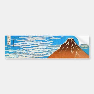 凱 風 (赤 富 士), 晴 Red Mount Fuji, Ukiyo-e Bumpersticker