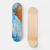 凱 風 (赤 富 士), 晴 Red Mount Fuji, Ukiyo-e Persoonlijk Skateboard (Voorkant)