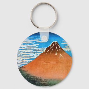 凱 風 (赤 富 士), 晴 Red Mount Fuji, Ukiyo-e Sleutelhanger