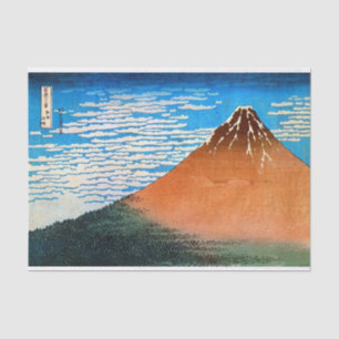 凱 風 (赤 富 士), 晴 Red Mount Fuji, Ukiyo-e Tissuepapier