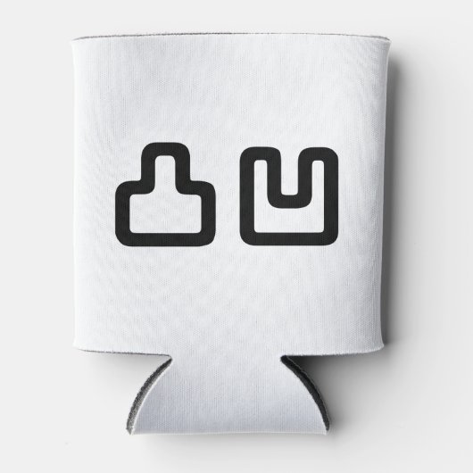 凸凹 Dekoboko でこぼ こ Blikjeskoeler (Voorkant)