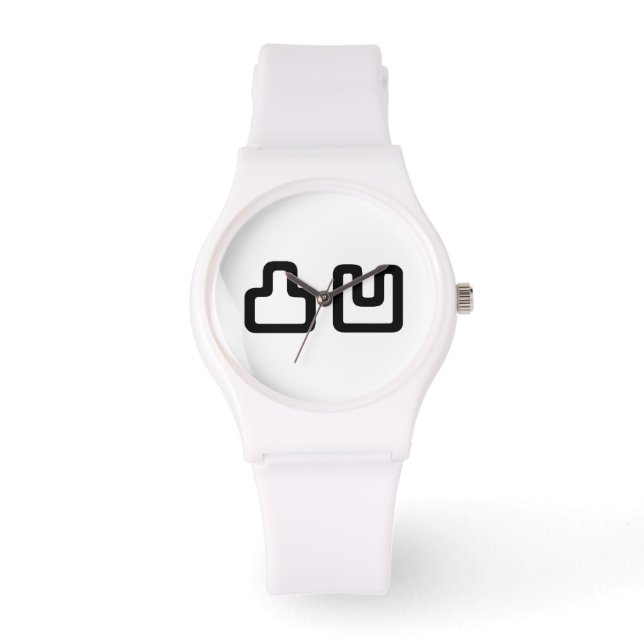 凸凹 Dekoboko でこぼ こ Horloge (Voorkant)