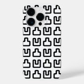 凹凸 Outotsu おうとつ Case-Mate iPhone Case (Achterkant)
