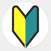 初心者マーク RONDE STICKER (Voorkant)