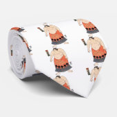 力 士, 国 Sumo Wrestler, Kuniyoshi, Ukiyo-e Stropdas (Opgerold)