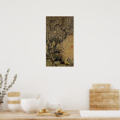 動植綵絵(2)梅花小禽図, 伊藤若冲 POSTER (Keuken)