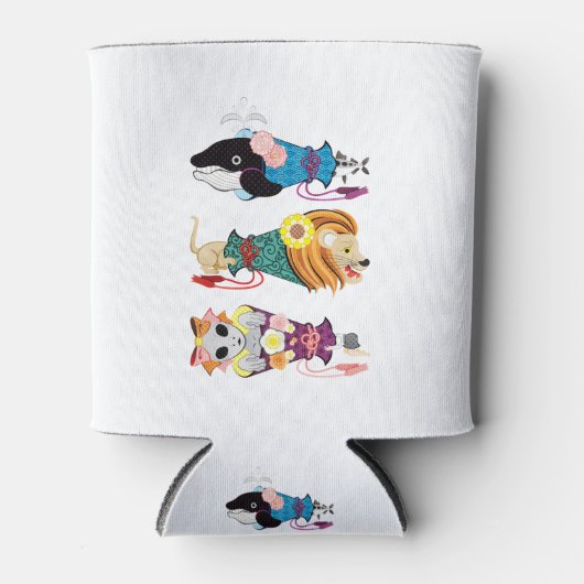 動物メガホン…魚・猫・女子(リメイク) BLIKJESKOELER (Voorkant)