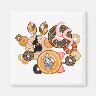 動 ッ物と(ー)/-donutRemake Magneet