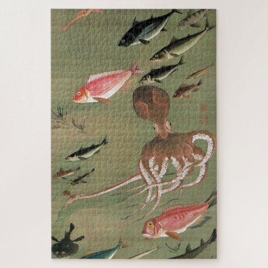 動 植)諸 図 (27%, 綵絵魚 LEGPUZZEL (Verticaal)