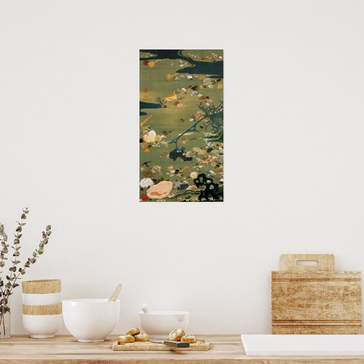 動 植)貝 図, 24% 絵綵甲 POSTER (Keuken)