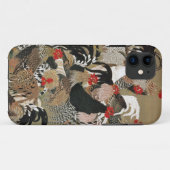 動 植 20)群 鶏 図, 絵伊綵 Case-Mate iPhone CASE (Achterkant (horizontaal))