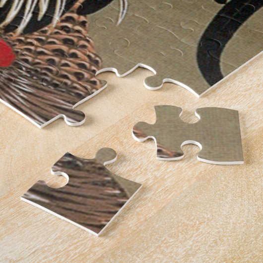 動 植 20)群 鶏 図, 絵伊綵 LEGPUZZEL (Zijkant)