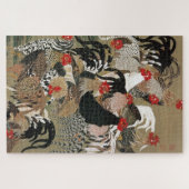 動 植 20)群 鶏 図, 絵伊綵 LEGPUZZEL (Horizontaal)