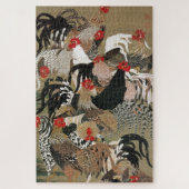 動 植 20)群 鶏 図, 絵伊綵 LEGPUZZEL (Verticaal)