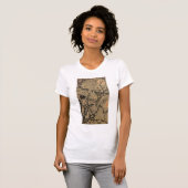 動 植 8) 梅 花綵 T-SHIRT (Voorkant volledig)