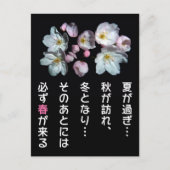 募 用 , torenbloesems , 桜 briefkaart (Voorkant)