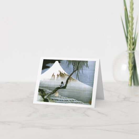 北斎 Jongen & het Fijne Art. van MT Fuji Kaart (Voorkant)