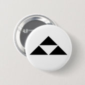 北条鱗 RONDE BUTTON 5,7 CM (Voorkant /achterkant)