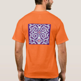 北海道 アイヌ柄 シャツ Hokkaido Ainu pattern T-shirt