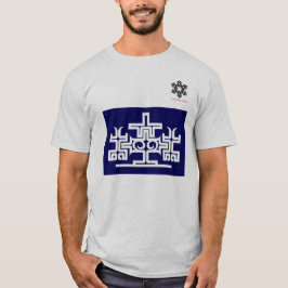 北海道　アイヌ柄　Hokkaido Ainu pattern T-shirt