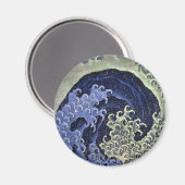 北 斎 波, 北 Hokusai Wave, Hokusai Magneet (Voorkant / Achterkant)