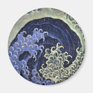 北 斎 波, 北 Hokusai Wave, Hokusai Magneet