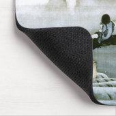 北 斎 Boy & Mt Fuji Fine Art Muismat (Hoek)