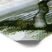 北 斎 Boy & Mt Fuji Fine Art Poster (Hoek)