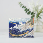 北 斎 Hokusai Ocean Waves Briefkaart (Staand voorkant)