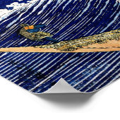北 斎 Hokusai Ocean Waves Poster (Hoek)