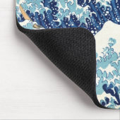 北 斎 kanagawa Hokusai Fine Art Muismat (Hoek)