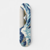 北 斎 kanagawa Hokusai Fine Art Skateboard (Voorkant)