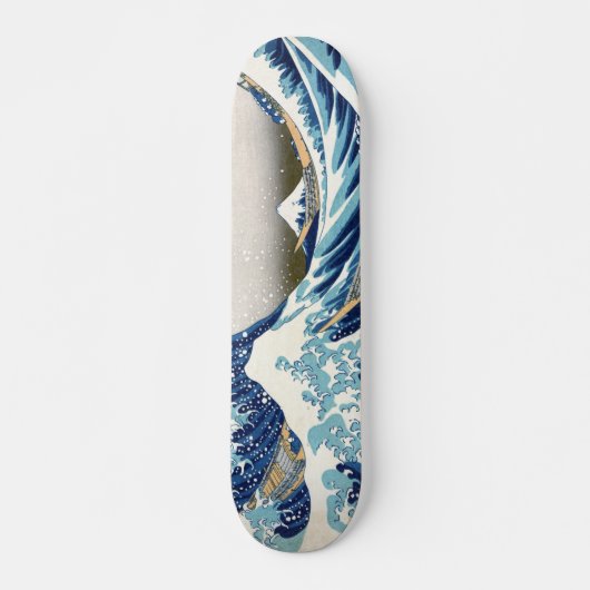 北 斎 kanagawa Hokusai Fine Art Skateboard (Voorkant)