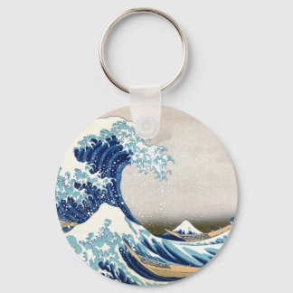 北 斎 kanagawa Hokusai Fine Art Sleutelhanger