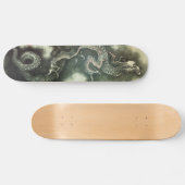 北 龍, 北 斎 Hokusai Dragon, Hokusai, Art Skateboard (Horizontaal)