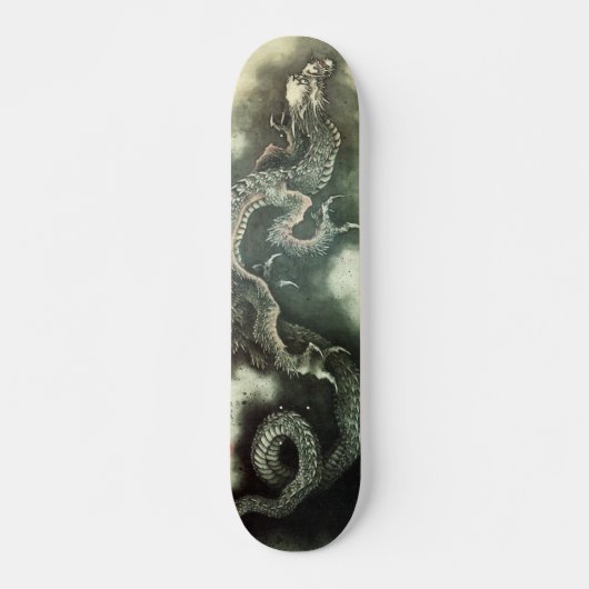 北 龍, 北 斎 Hokusai Dragon, Hokusai, Art Skateboard (Voorkant)