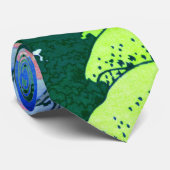 北 Goten-Yama Hill Hokusai Cherry Blossom Fine Art Stropdas (Opgerold)